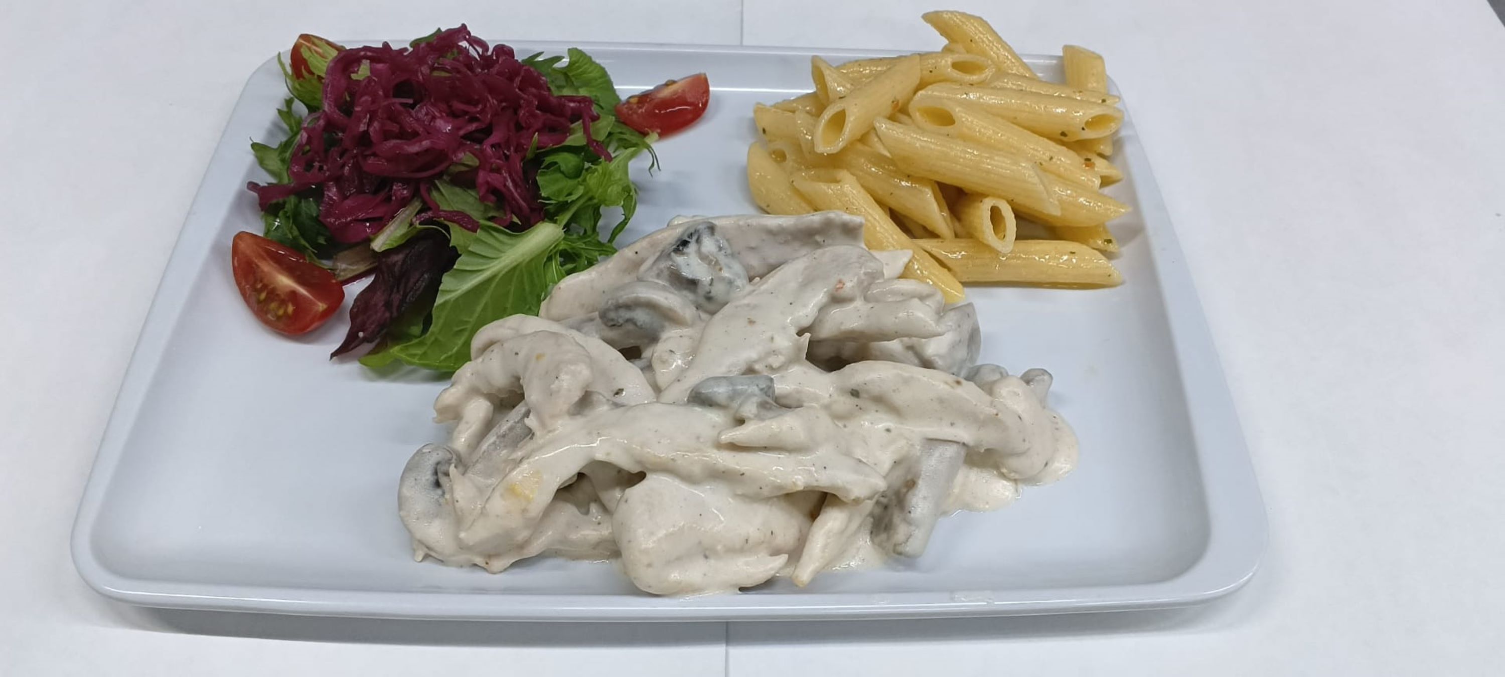 Kremalı Mantarlı Chicken